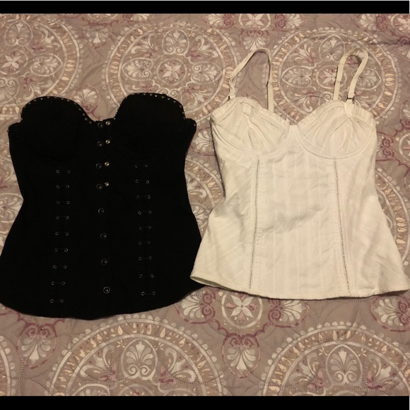 Guess Tops - Guess Corset-white one only